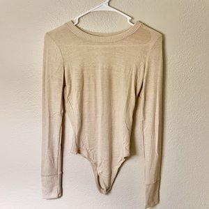 Abercrombie & Fitch Tan Bodysuit